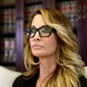 Jessica Drake speaks to reporters last year.